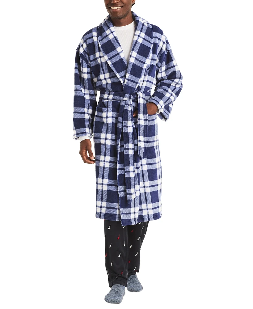 Nautica Men's Plaid Robe