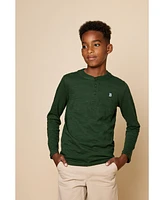 B by Brooks Brothers Big Boys Henley Shirt