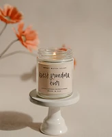 Sweet Water Decor Best Grandma Ever Soy Candle - Clear Jar - 9 oz Wildflowers and Salt