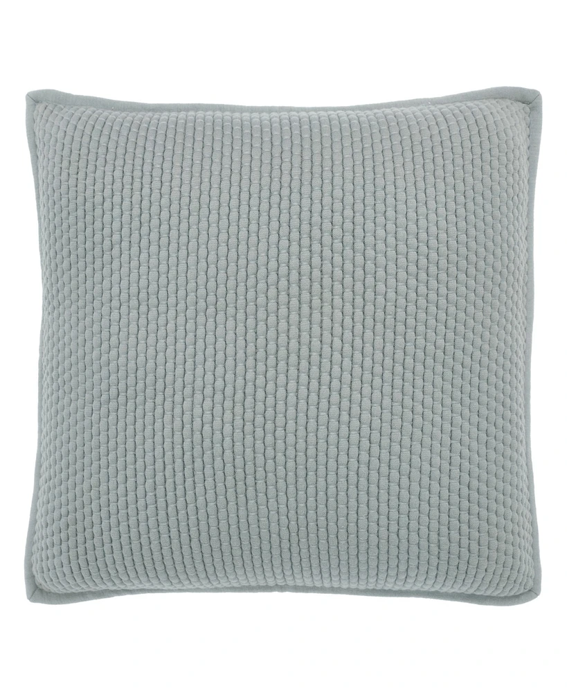 Ihi Home Popcorn Weave Pillow, 22"Sq
