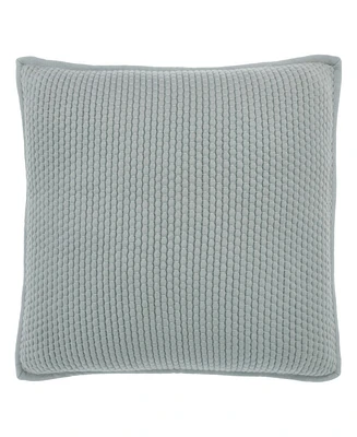 Ihi Home Popcorn Weave Pillow, 22"Sq