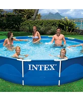 Intex 12'x30" Swimming Pool w/ Pump, Pool Ladder for 42” Wall, & 12 Cover