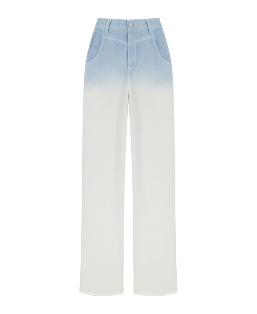 Nocturne Women's High Waist Ombre Jeans
