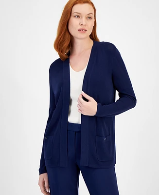 Anne Klein Malibu Open-Front Cardigan