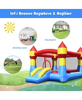 Slickblue Inflatable Bounce House Castle Jumper Without Blower