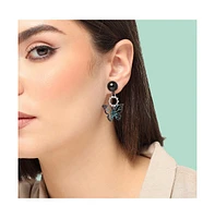 Sohi Women's Butterfly Drop Earrings