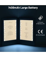 Yescom WeChef Led Back Lit Light Menu Holder Cover Folding Double Panel Fits 8"x10.5" Paper for Hotel Club