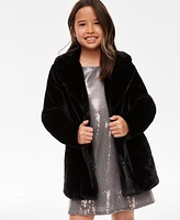 I.n.c. International Concepts Little & Big Girls Faux-Fur Coat, Created for Macy's