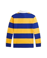 Polo Ralph Lauren Big Boys Bear Cotton Jersey Rugby Shirt