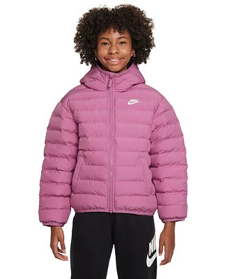 Nike Sportswear Big Kids Lightweight Synthetic Fill Hooded Coat