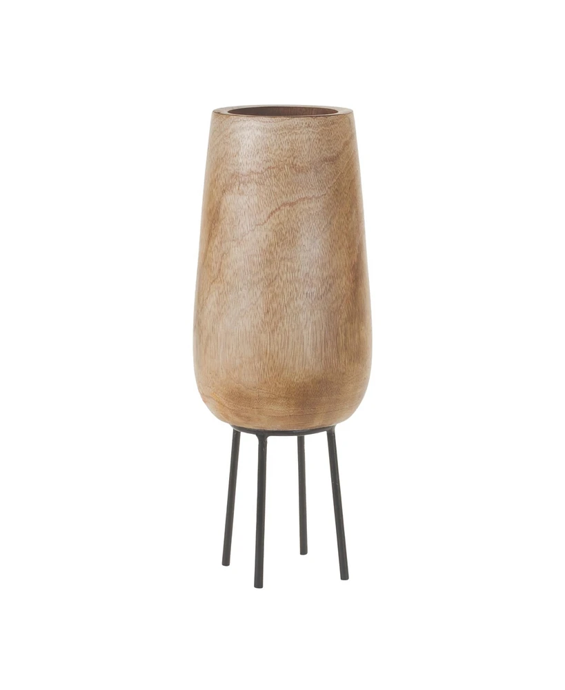 Slickblue Elevate Your Interior Design Vase with Stand Natural Beauty and Timeless Elegance