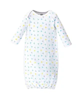 Luvable Friends Baby Girl Cotton Gowns