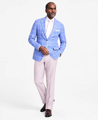 Tallia Men's Slim-Fit Printed Notch-Lapel Sport Coat