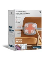 Sharper Image Real Touch Lumbar Acupressure Back Massager