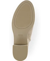 Toms Women's Evelyn Stacked Block Heel Booties