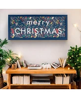 Slickblue Wood Merry Christmas Sign 30"l