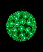 Northlight Led Starlight Sphere - 6-Inch - Green Lights