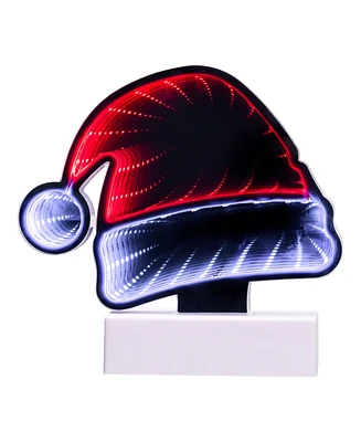 Northlight Led 3D Santa Hat Christmas Tunnel Light - 6.5-Inch