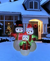 Northlight Inflatable Family of Snowman - 4-Inch