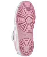 Nike Little Girls Court Borough Low Recraft Adjustable Strap Casual Sneakers from Finish Line