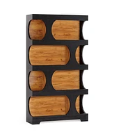 Tribesigns 71" Tall Bookcase, 4-Tier S