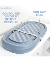 Jool Baby Waterproof Changing Pad - Easy to Clean, Lightweight & Portable Large Foam Cushion for Comfort (Sage)