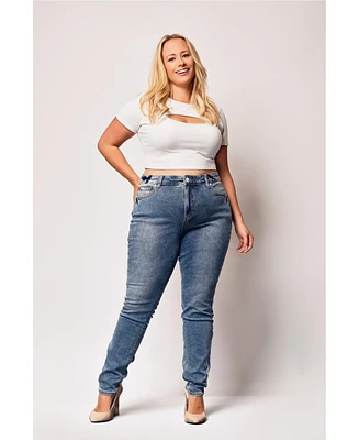 Slink Jeans Plus High Rise Skinny