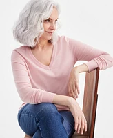 Style & Co Women's V-Neck Sweater, Created for Macy's