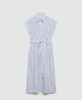 Mango Women's Bow Shirt Dress