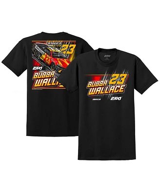 23XI Racing Men's Black Bubba Wallace Car T-Shirt