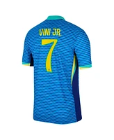 Nike Men's Vini Jr. Blue Brazil National Team 2024 Away Authentic Jersey