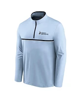 Fanatics Men's Light Blue Minnesota United Fc Lineup Quarter-Zip Jacket