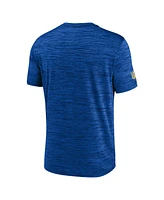 Nike Men's Royal Los Angeles Rams 2024 Sideline Velocity Performance T-Shirt