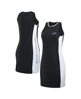 Wear by Erin Andrews Women's Black Buffalo Bills Bodyframing Tank Dress