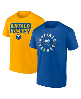 Fanatics Men's Buffalo Sabres Serve T-Shirt Combo Pack