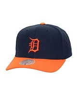 Mitchell & Ness Navy Detroit Tigers Team Pro Adjustable Hat