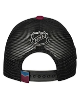 Fanatics Big Boys and Girls Black Boston Bruins 2024 Nhl Draft on Stage Trucker Adjustable Hat