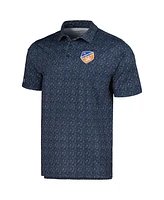 Antigua Men's Navy Fc Cincinnati Figment Polo