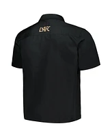 The Wild Collective Men's Black Lafc Utility Button-Up Shirt