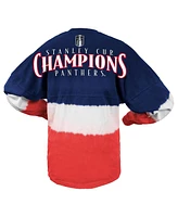 Fanatics Women's Red Florida Panthers 2024 Stanley Cup Champions Ombre Spirit Long Sleeve Top