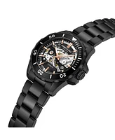 Kenneth Cole New York Men's Automatic Black Stainless Steel Watch 43MM