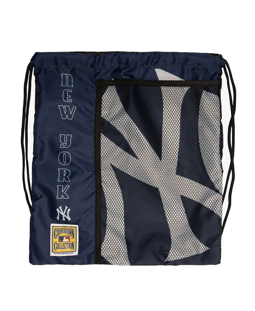 Mitchell Ness New York Yankees Cooperstown Collection Logo Cinch Bag