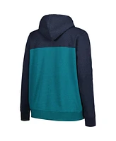 New Era Women's Aqua Seattle Mariners Plus Colorblock Full-Zip Hoodie