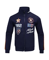 Pro Standard Men's Navy Houston Astros Fast Lane Full-Zip Track Jacket