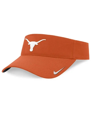 Nike Men's Texas Orange Texas Longhorns On-Field Ace Performance Adjustable Visor