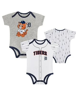 Outerstuff Baby Boys and Girls Detroit Tigers Play Ball 2-Pack Bodysuit Set