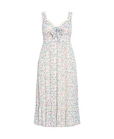 City Chic Plus Lidia Print Dress