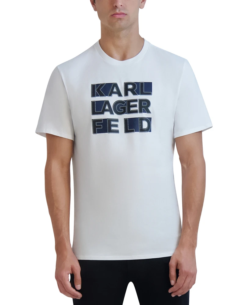 Karl Lagerfeld Paris Men's Cotton Logo-Graphic T-Shirt