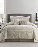 Stratford Park Cleluya Cotton Jacquard 6-Pc. Comforter Set