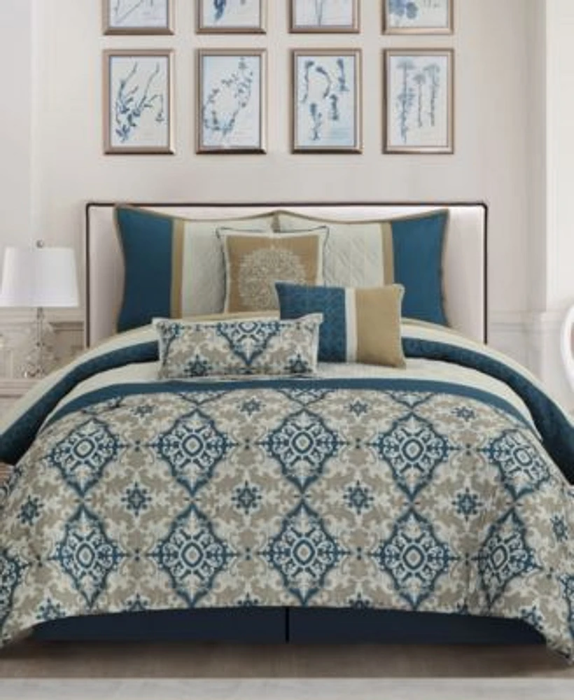 Stratford Park Reina Damask Comforter Sets